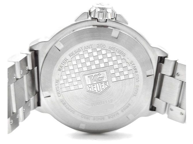 Tag Heuer Formula Grand Date Steel Watch - view 6