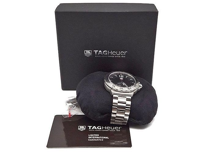 Tag Heuer Formula Grand Date Steel Watch - view 8