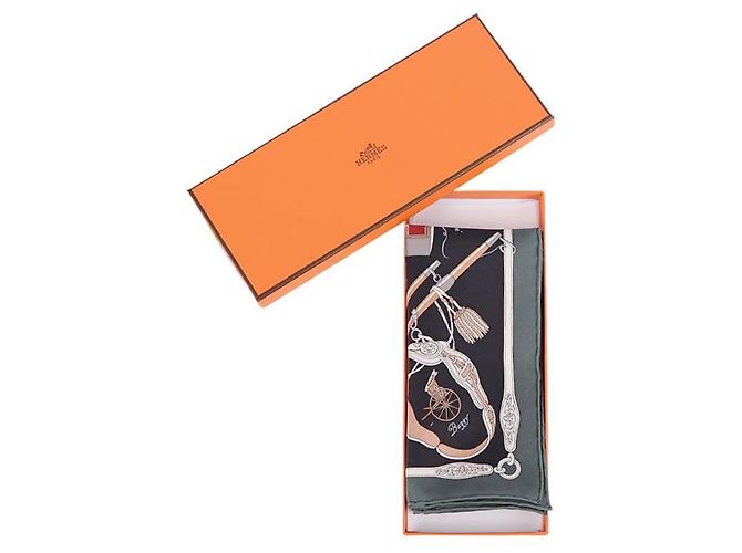 Hermès Bufanda Castaño - vista 13