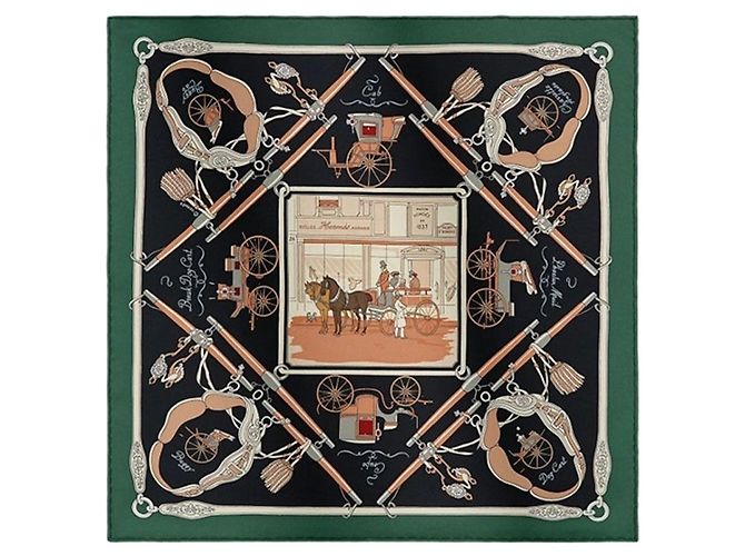 Hermès Bufanda Castaño - vista 2