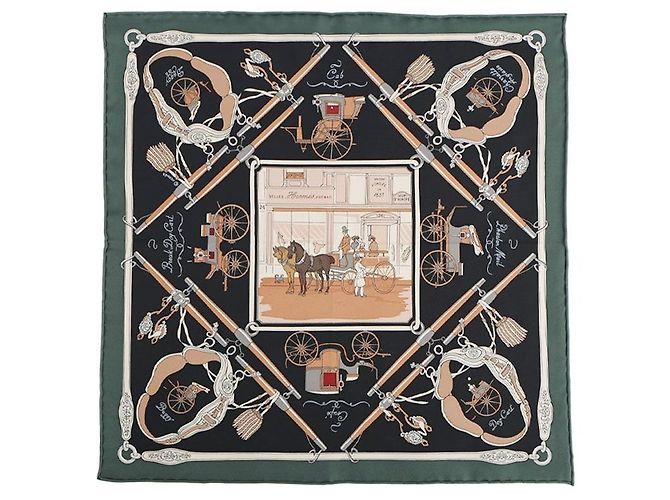 Hermès Bufanda Castaño - vista 7