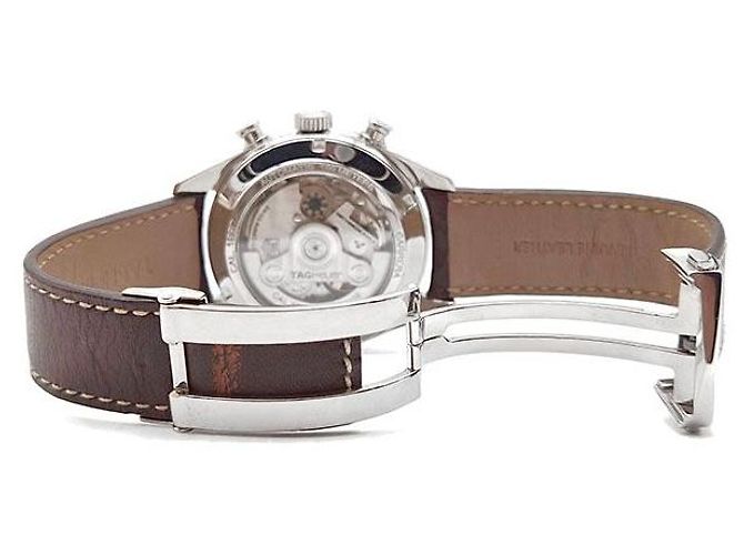 Tag Heuer Carrera Chrono Steel Uhr Weiß - Ansicht 5
