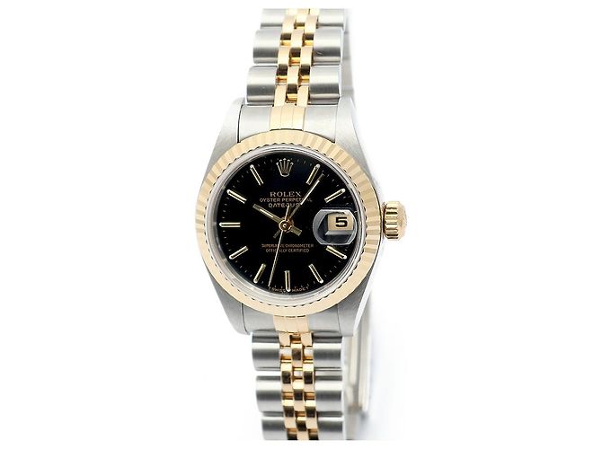 Rolex Orologio da donna Datejust quadrante nero - vista 8