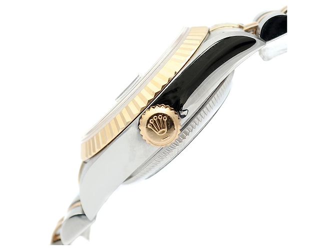 Rolex Orologio da donna Datejust quadrante nero - vista 9