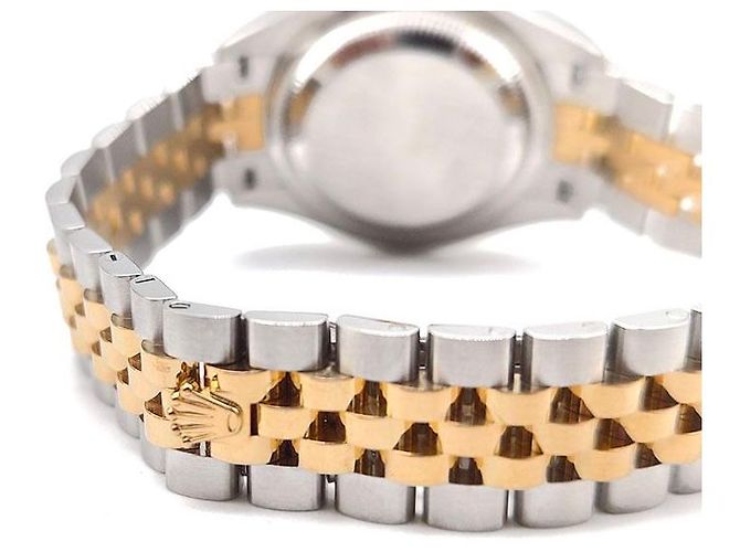 Rolex Reloj Datejust Combination Diamantes Plata - vista 4