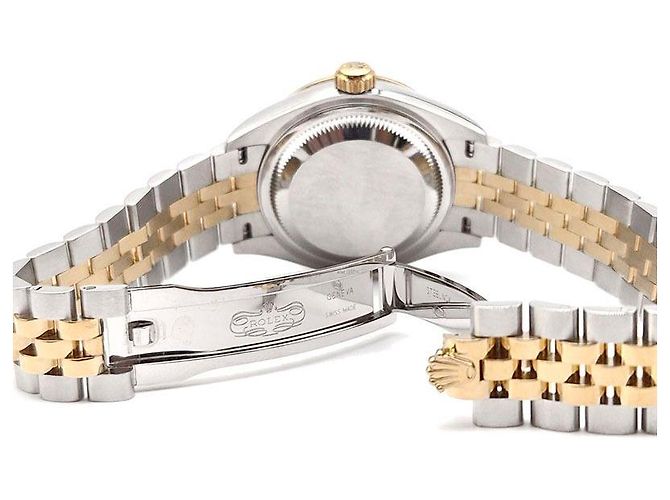 Rolex Reloj Datejust Combination Diamantes Plata - vista 5