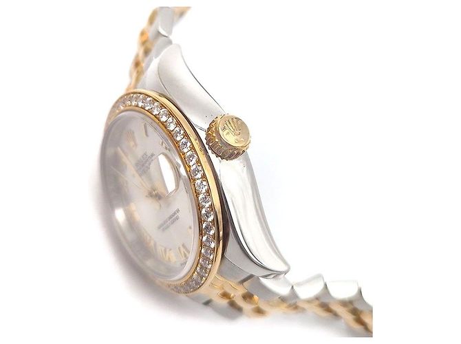 Rolex Reloj Datejust Combination Diamantes Plata - vista 7