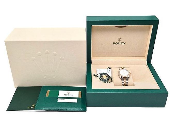 Rolex Reloj Datejust Combination Diamantes Plata - vista 8
