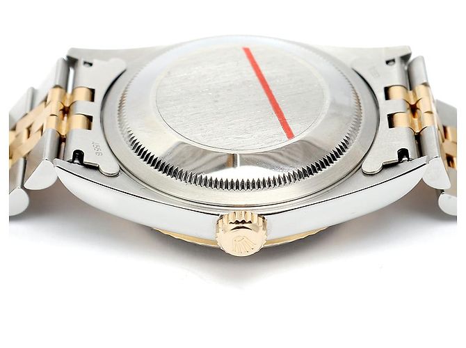 Rolex Orologio da uomo Datejust Combi con quadrante Computer e diamanti originali Ten Point D'oro - vista 13