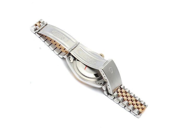 Rolex Orologio da uomo Datejust Combi con quadrante Computer e diamanti originali Ten Point D'oro - vista 16