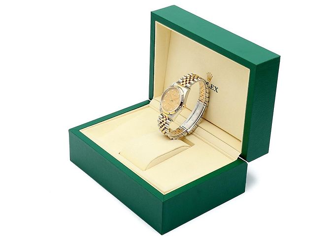 Rolex Orologio da uomo Datejust Combi con quadrante Computer e diamanti originali Ten Point D'oro - vista 24