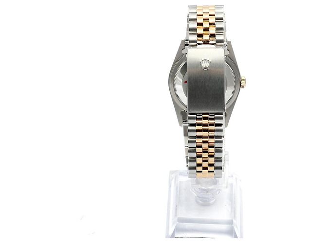 Rolex Orologio da uomo Datejust Combi con quadrante Computer e diamanti originali Ten Point D'oro - vista 6