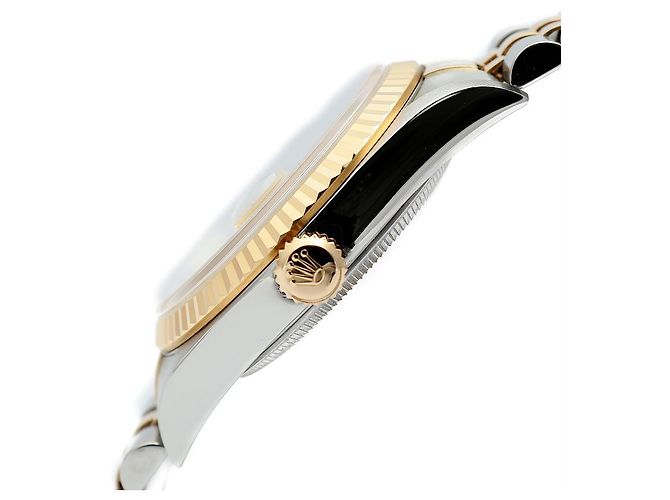 Rolex Orologio da uomo Datejust Combi con quadrante Computer e diamanti originali Ten Point D'oro - vista 9