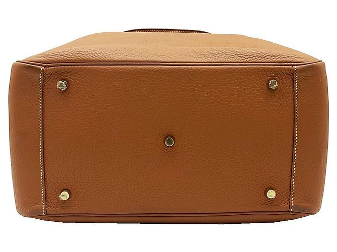 Borsa a tracolla Hermès Lindy 34 Marrone Oro - vista 6
