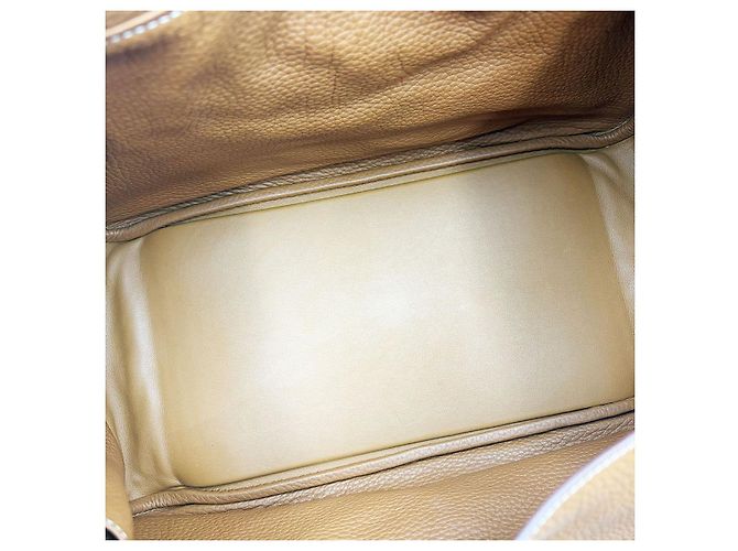 Borsa a tracolla Hermès Lindy 34 Marrone Oro - vista 8