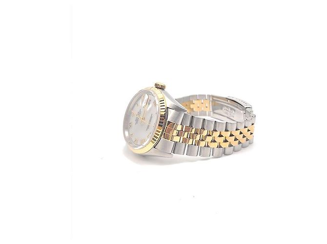 Rolex Orologio Datejust Combination Bianco - vista 2
