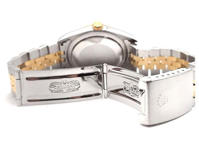 Rolex Orologio Datejust Combination Bianco - vista 5