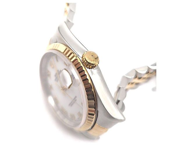 Rolex Orologio Datejust Combination Bianco - vista 7