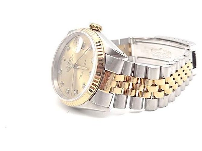 Rolex Orologio Datejust Combination D'oro - vista 2