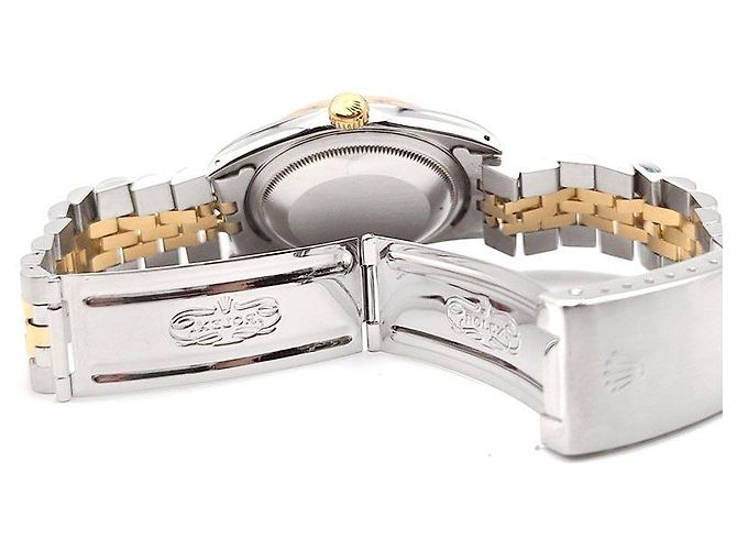Rolex Orologio Datejust Combination D'oro - vista 5