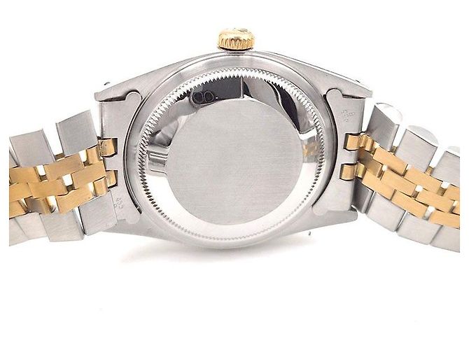 Rolex Orologio Datejust Combination D'oro - vista 6
