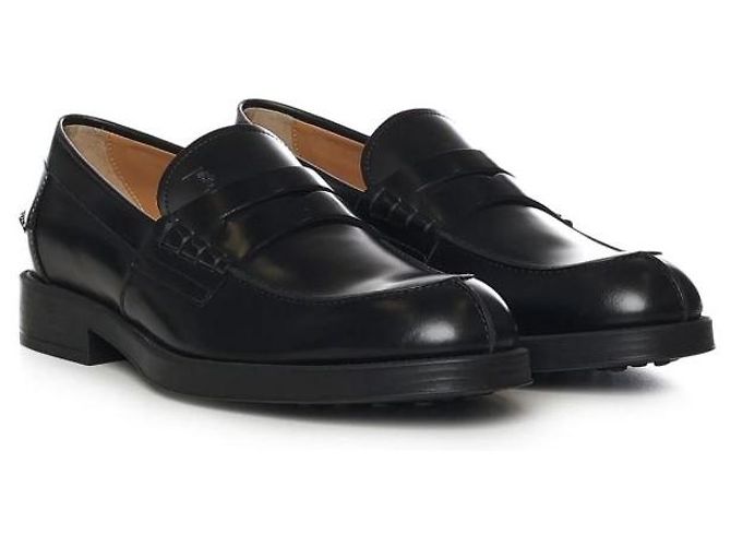 Tod's Mocassini in pelle Nero - vista 5