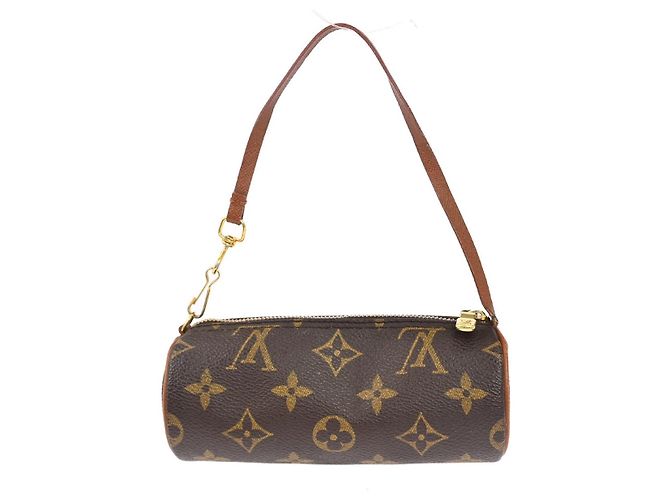 Louis Vuitton Papillon Pochette Monogram Canvas Mini Marrone - vista 2