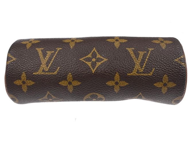 Louis Vuitton Papillon Pochette Monogram Canvas Mini Marrone - vista 7