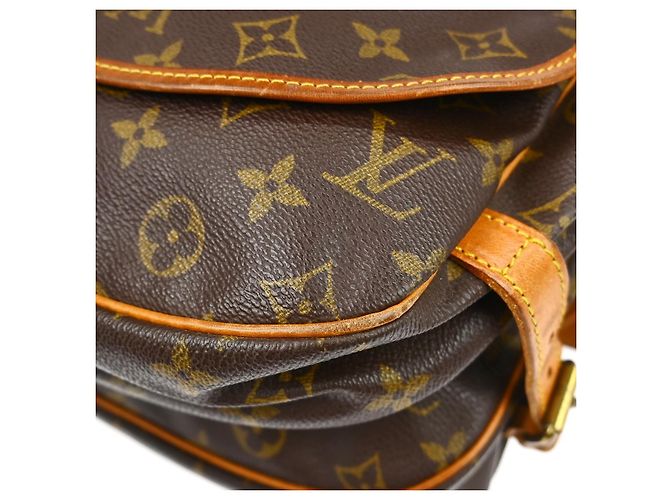 Louis Vuitton Saumur Monogram 30 Marrone - vista 7