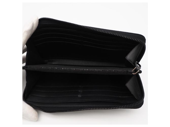 Louis Vuitton Monogram Midnight Zippy Wallet Black - view 11