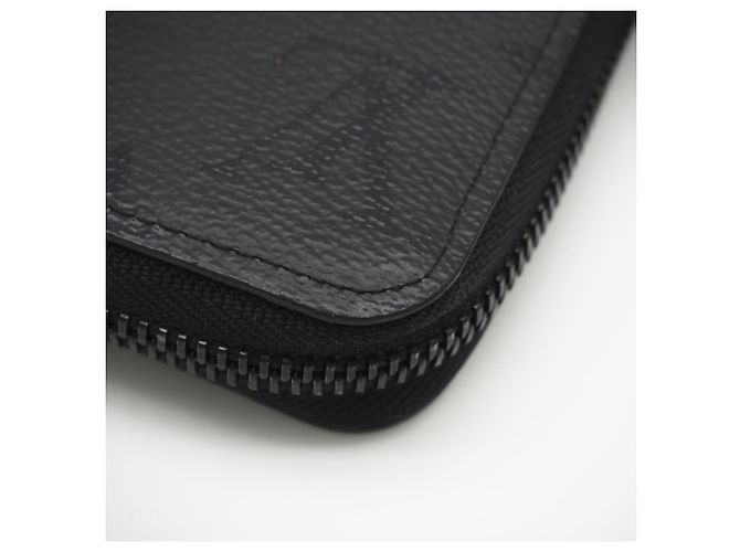 Louis Vuitton Monogram Midnight Zippy Wallet Black - view 9