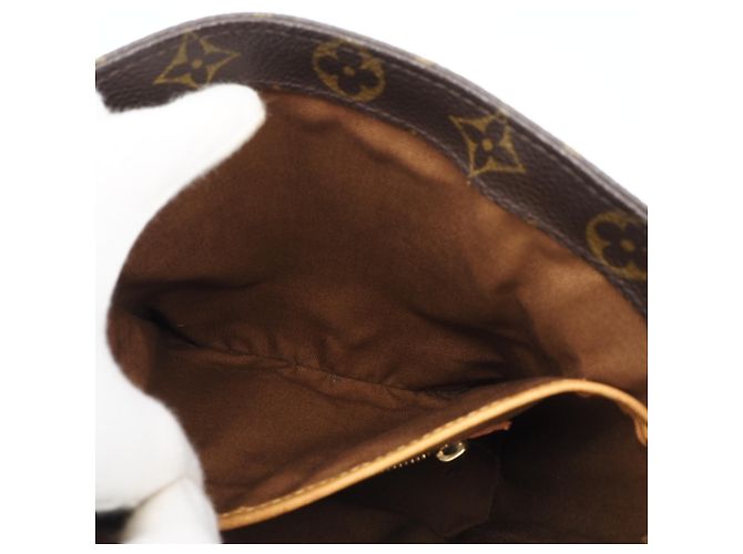 Borsa Louis Vuitton Monogram Vavin PM Marrone Beige - vista 13