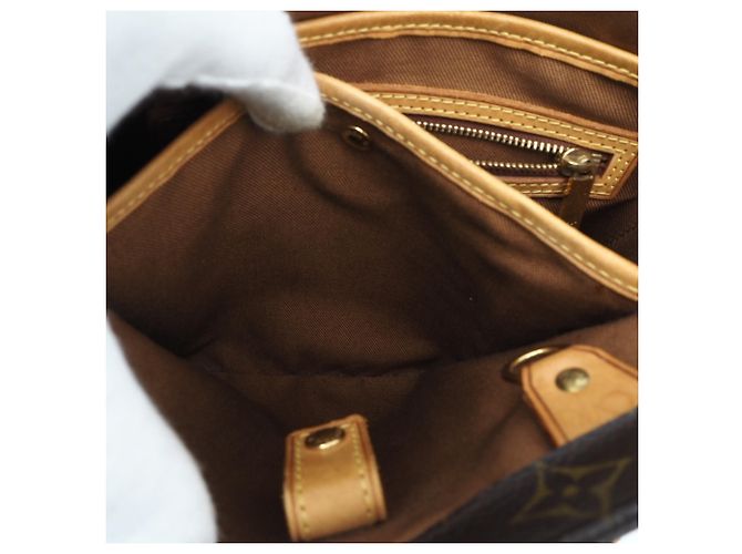 Borsa Louis Vuitton Monogram Vavin PM Marrone Beige - vista 14
