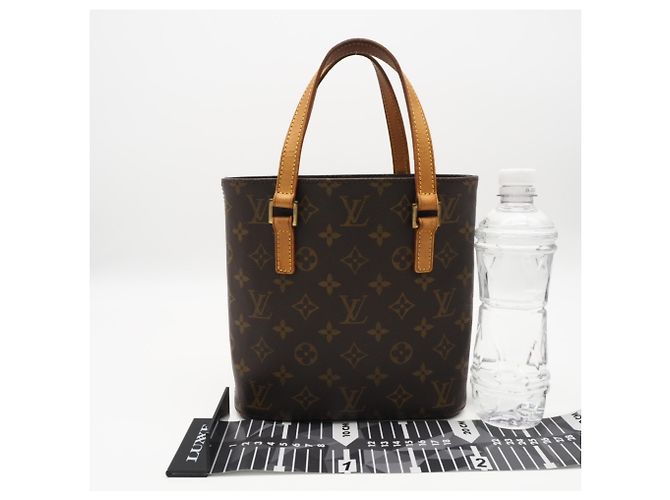 Borsa Louis Vuitton Monogram Vavin PM Marrone Beige - vista 3