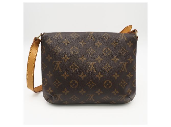 Louis Vuitton Monogram Musette Tango Schultertasche Braun Beige - Ansicht 4