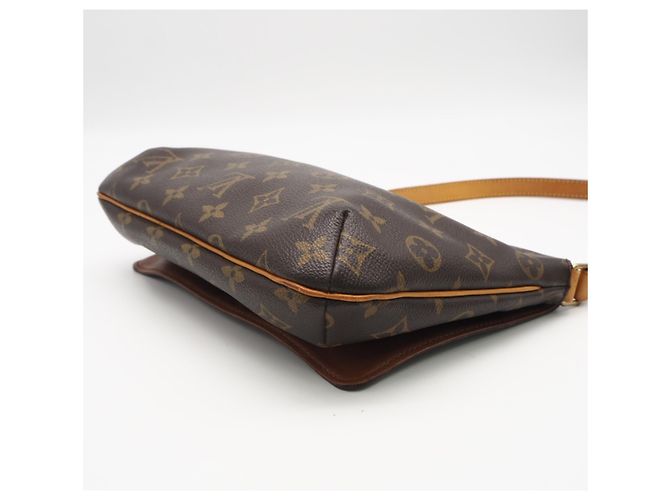 Louis Vuitton Monogram Musette Tango Schultertasche Braun Beige - Ansicht 9