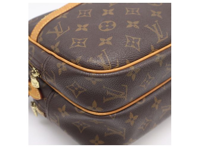 Louis Vuitton Monogram Reporter PM M45254 Borsa a Tracolla Marrone Beige - vista 11