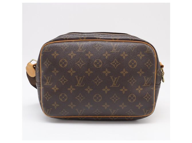 Louis Vuitton Monogram Reporter PM M45254 Borsa a Tracolla Marrone Beige - vista 2
