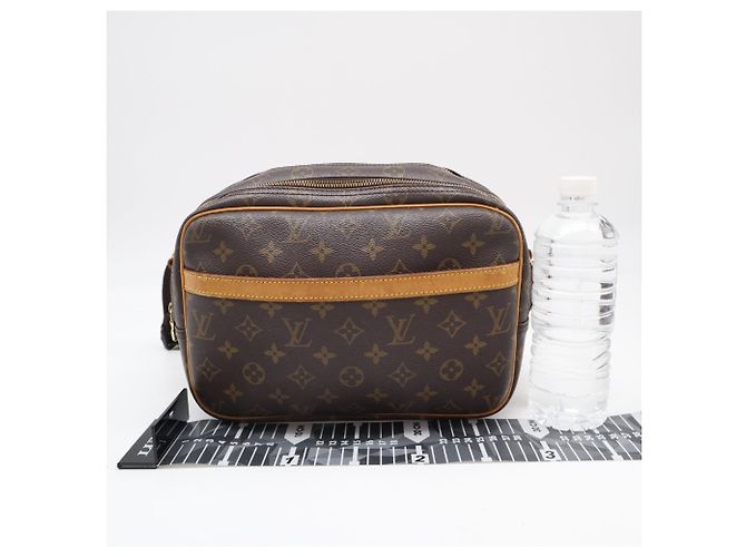 Louis Vuitton Monogram Reporter PM M45254 Borsa a Tracolla Marrone Beige - vista 3