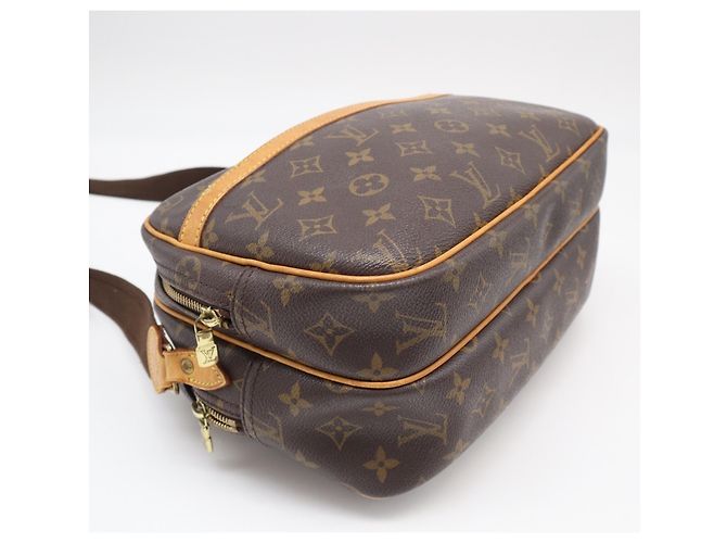 Louis Vuitton Monogram Reporter PM M45254 Borsa a Tracolla Marrone Beige - vista 5