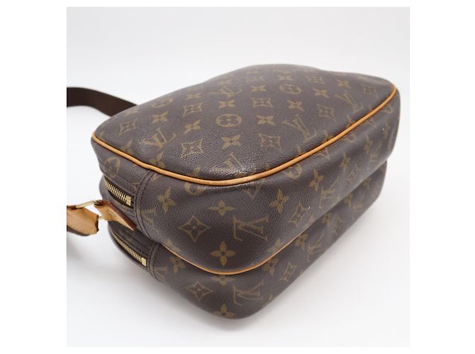 Louis Vuitton Monogram Reporter PM M45254 Borsa a Tracolla Marrone Beige - vista 6