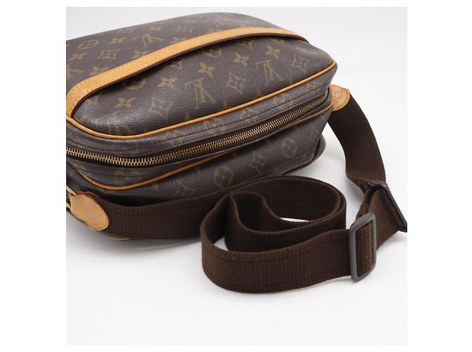 Louis Vuitton Monogram Reporter PM M45254 Borsa a Tracolla Marrone Beige - vista 9