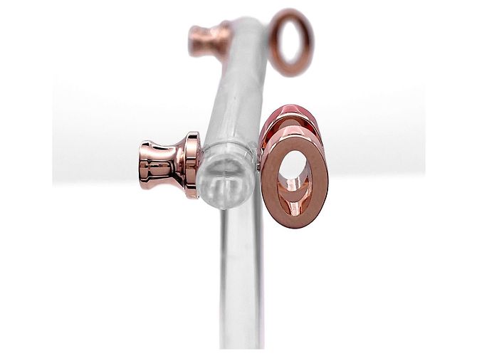 Hermès HERMES Mini Pop H Rocabar Ohrringe Pink Golden - Ansicht 4