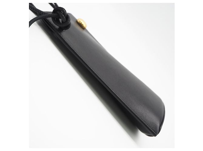 Borsa a tracolla Loewe Pebble Dice Pocket Nero - vista 10