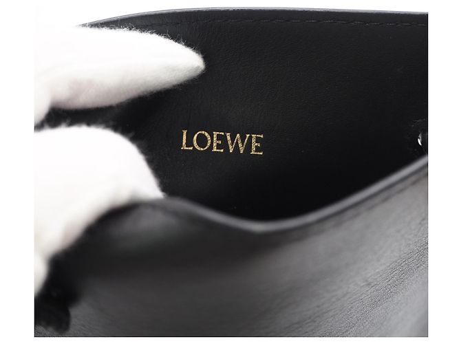 Borsa a tracolla Loewe Pebble Dice Pocket Nero - vista 12