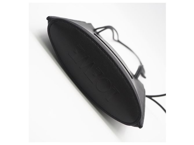 Borsa a tracolla Loewe Pebble Dice Pocket Nero - vista 8