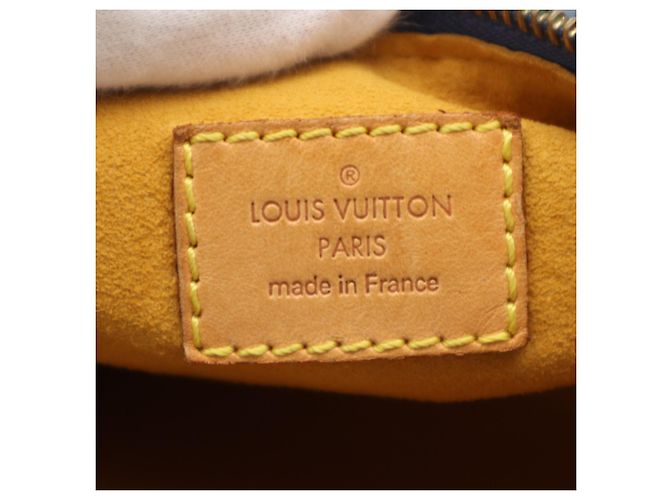 Borsa a tracolla Louis Vuitton Monogram Denim Baggy PM Blu Beige - vista 21