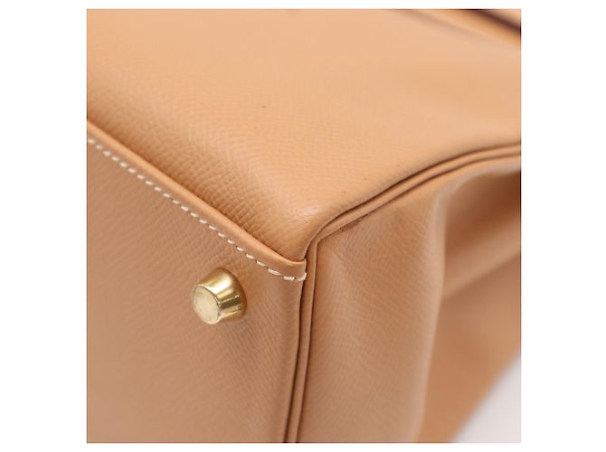 Hermès Borsa HERMES Courchevel Kelly 32, Brown Marrone - vista 14