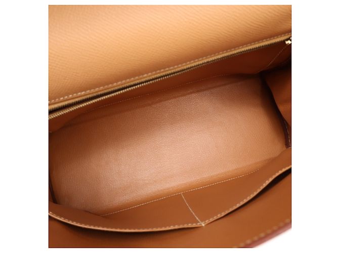 Hermès Borsa HERMES Courchevel Kelly 32, Brown Marrone - vista 17