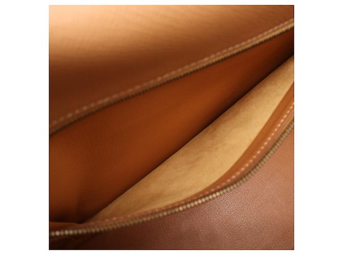 Hermès Borsa HERMES Courchevel Kelly 32, Brown Marrone - vista 18